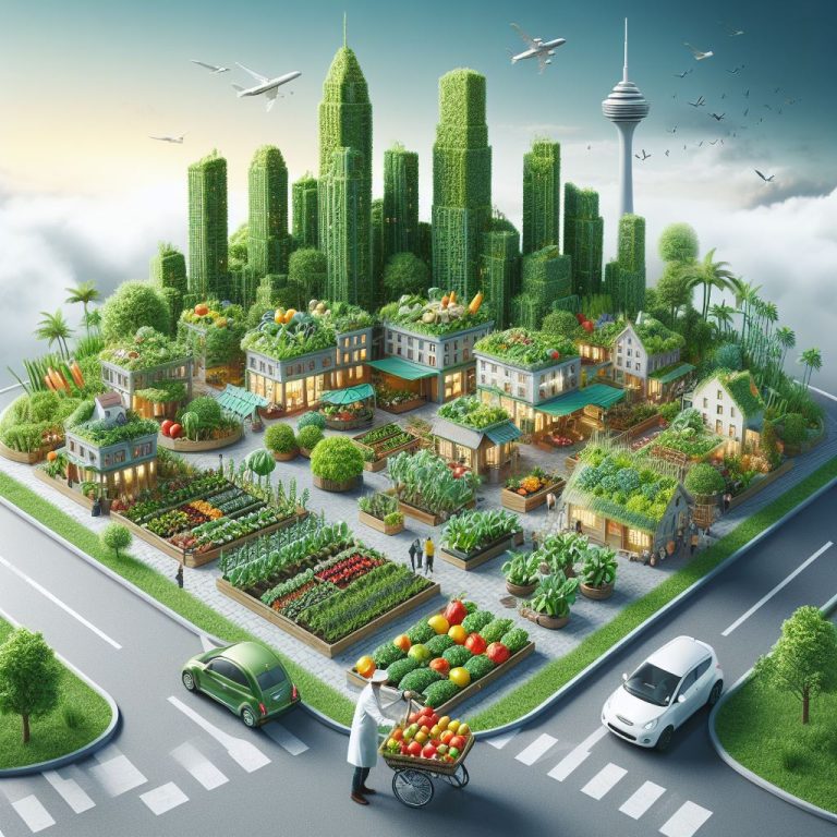 By integrating food-producing plants into urban and suburban settings, edible landscapes not only offer a solution to feeding the growing population but also contribute to the creation of resilient and self-sufficient food systems.